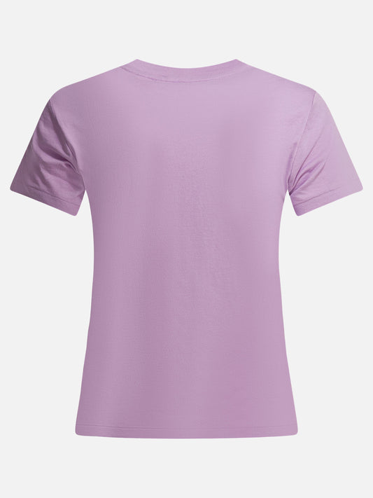 Crewneck t-shirts Logo  Purple - Polo Ralph Lauren Women | VIETTI Online Store | 2
