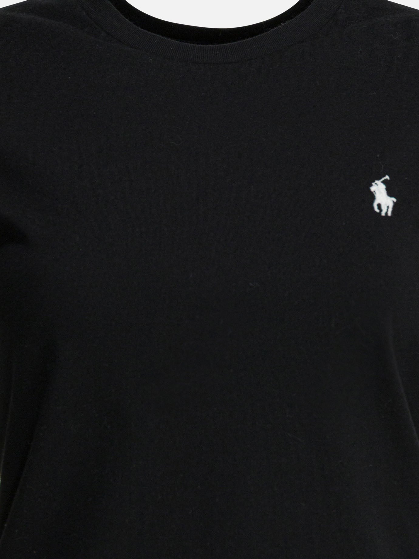 Crewneck t-shirts 100% cotton  Black - Polo Ralph Lauren Women | PDP | VIETTI Online Store | thumbnail_3