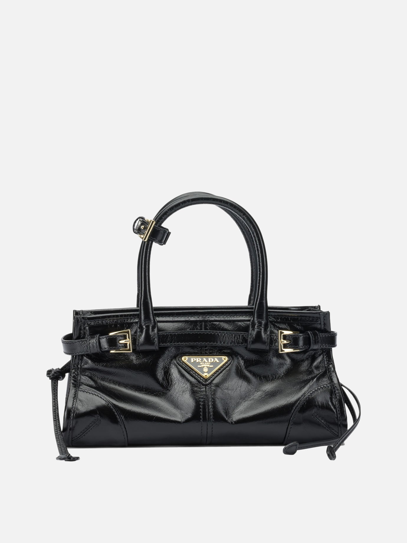 Small bags 100% calf leather  Black - Prada Women | PDP | VIETTI Online Store | thumbnail
