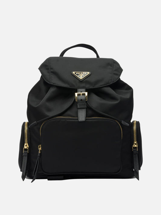 Casual backpacks 100% recycled polyamide  Black - Prada Women | PDP | VIETTI Online Store 
