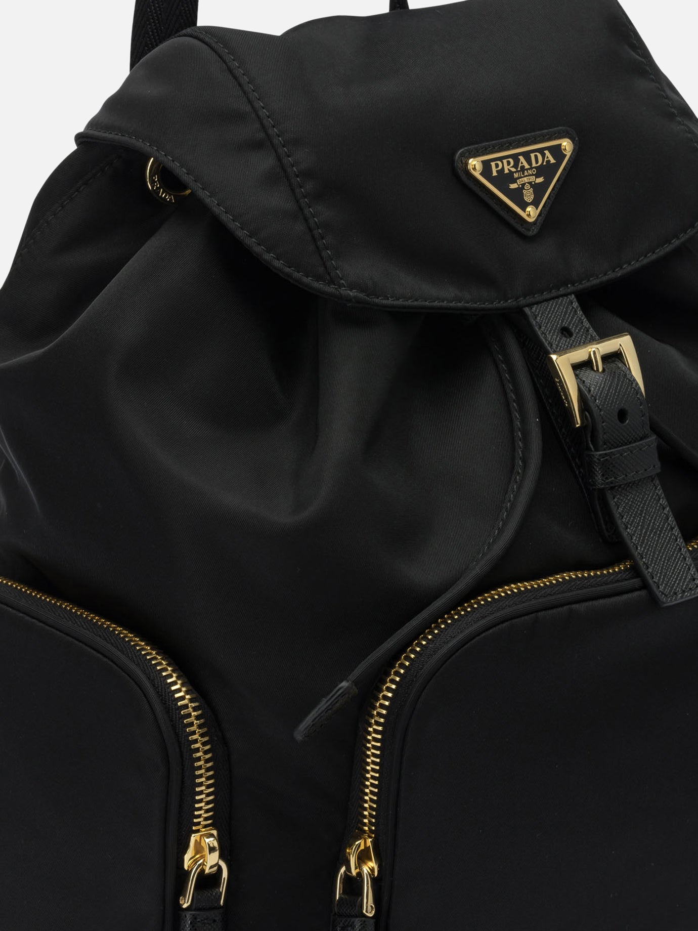Casual backpacks 100% recycled polyamide  Black - Prada Women | PDP | VIETTI Online Store | Zoom-Modal_4
