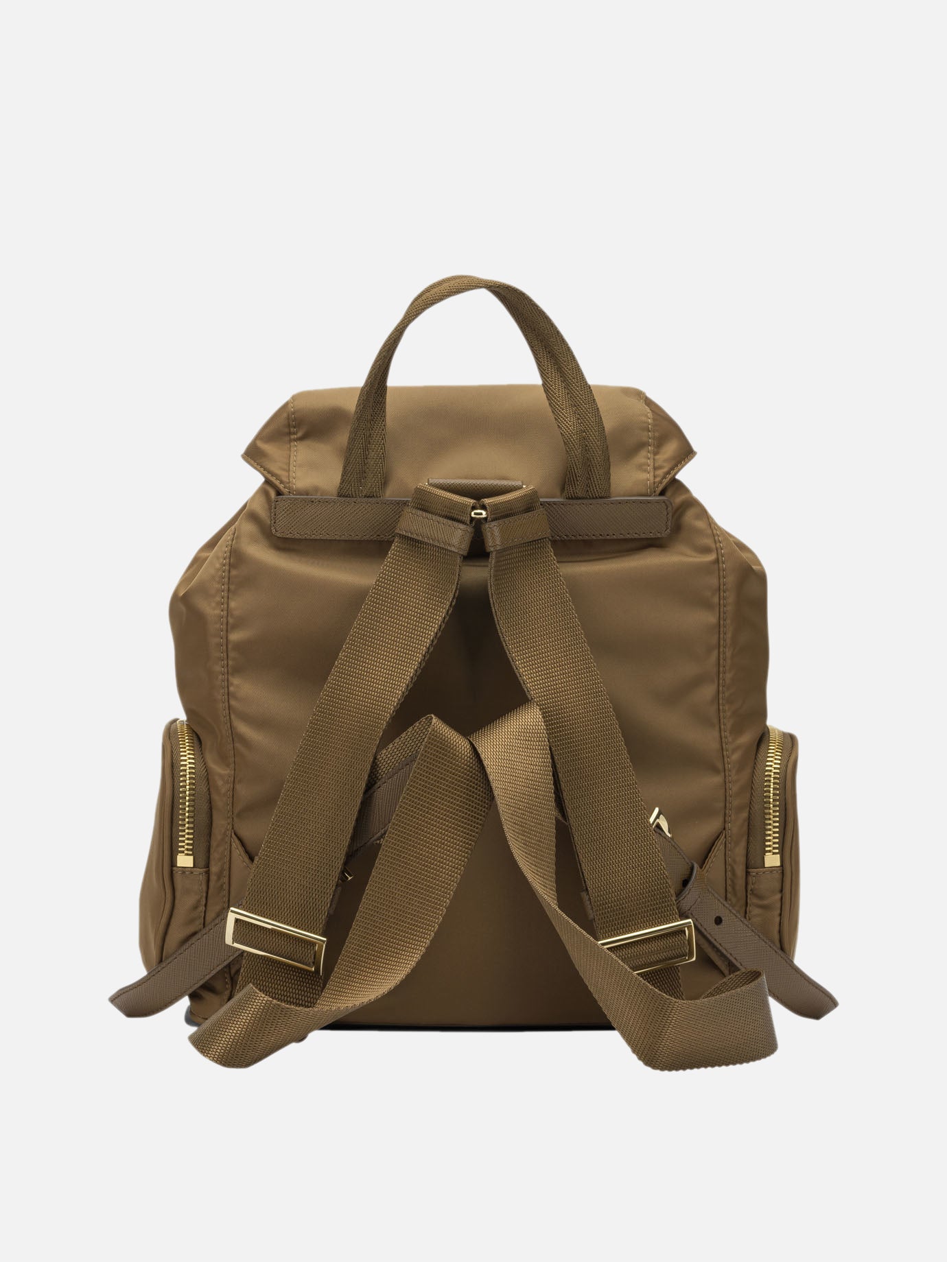 Casual backpacks 100% recycled polyamide  Brown - Prada Women | PDP | VIETTI Online Store | Zoom-Modal_3
