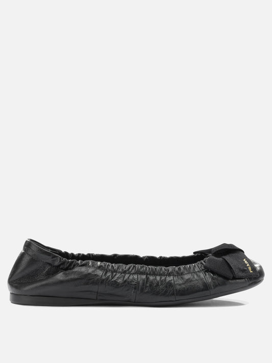 Classic ballet flats 100%calf leather  Black - Prada Women | PDP | VIETTI Online Store 
