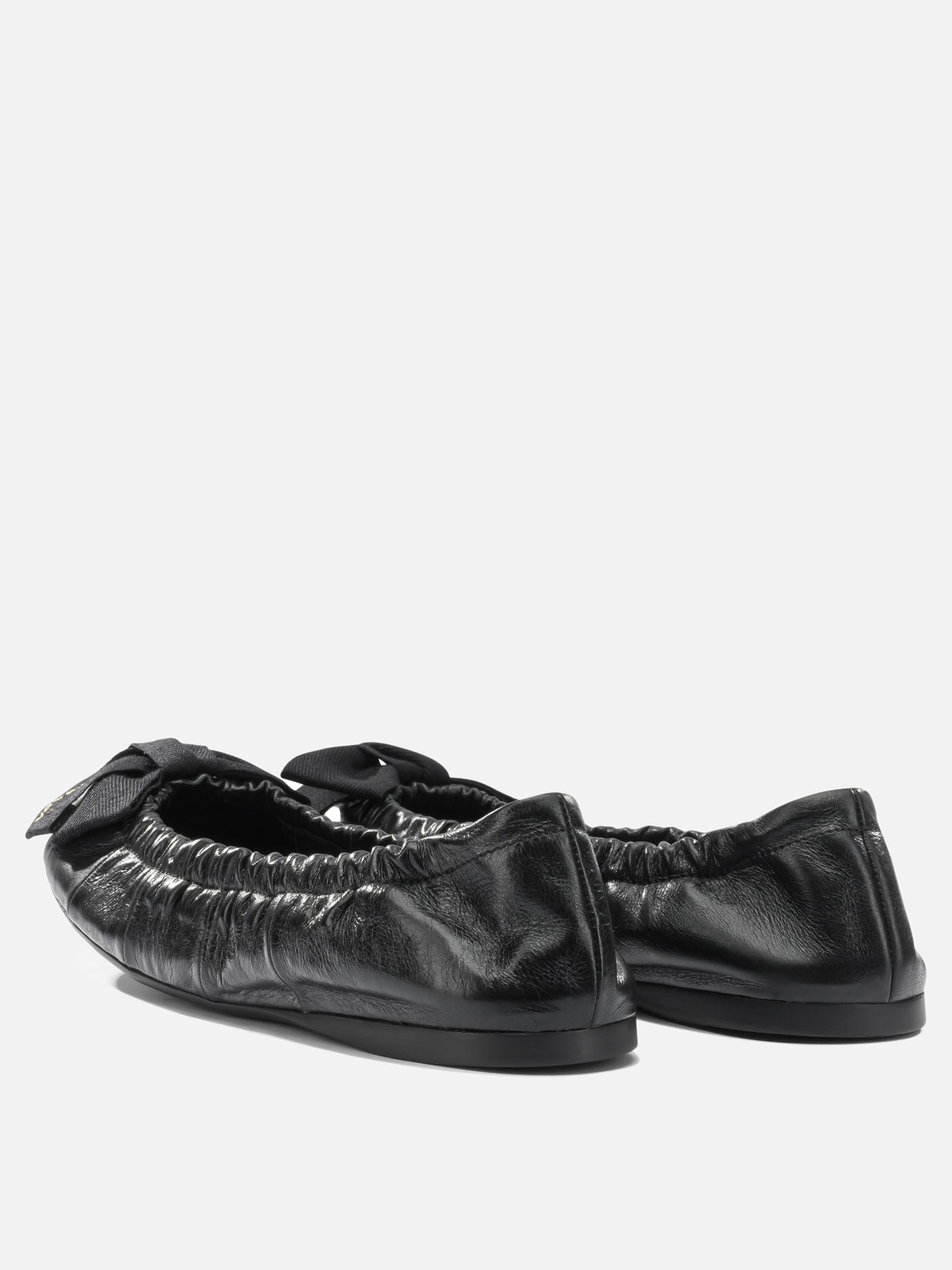 Classic ballet flats 100%calf leather  Black - Prada Women | PDP | VIETTI Online Store | thumbnail_4
