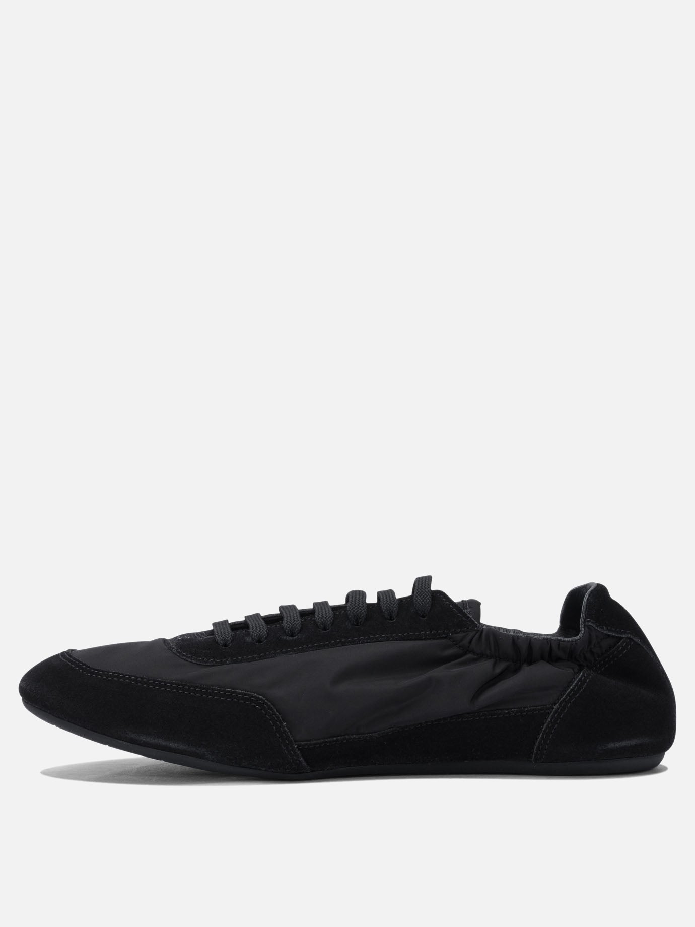 Low top sneakers 100% recycled poliamyde - 100% rubber  Black - Prada Men | PDP | VIETTI Online Store | Zoom-Modal_3
