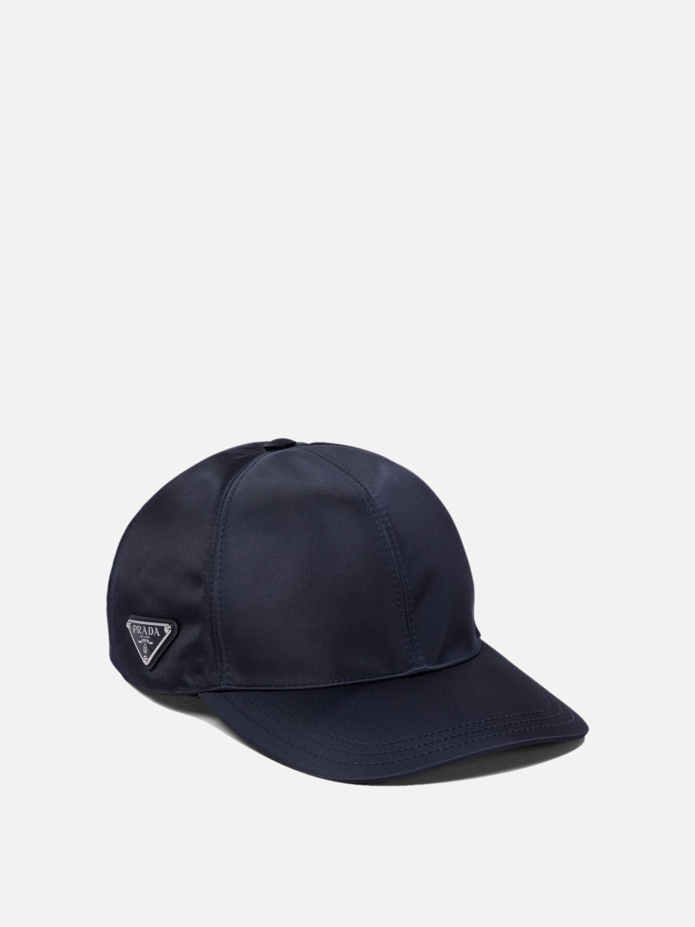 Baseball caps 100% recycled polyamide  Blue - Prada Men | PDP | VIETTI Online Store | Zoom-Modal_2
