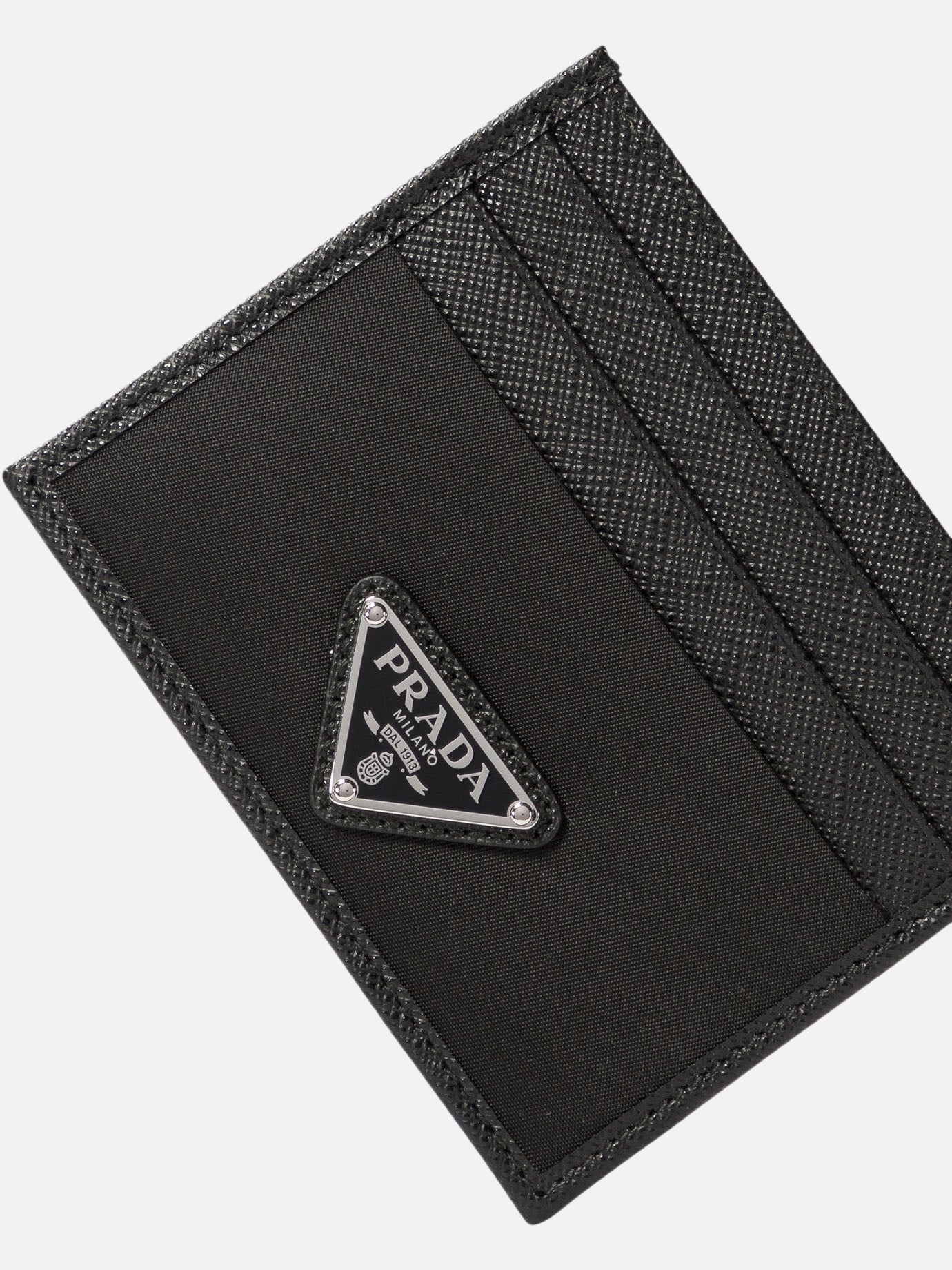 Card holders 100% recycled polyamide  Black - Prada Men | PDP | VIETTI Online Store | thumbnail_4