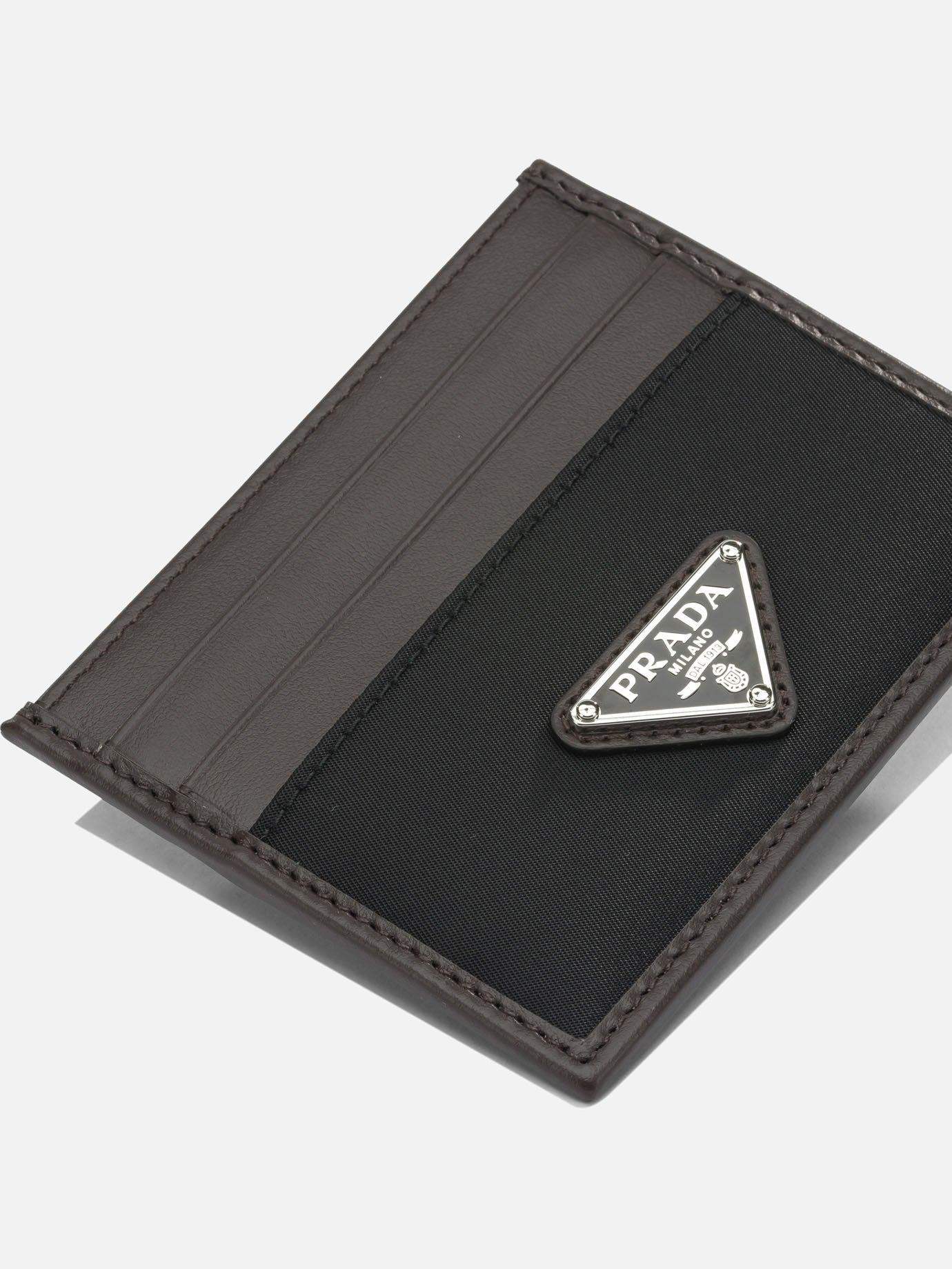Card holders 100% recycled polyamide  Black - Prada Men | PDP | VIETTI Online Store | thumbnail_4