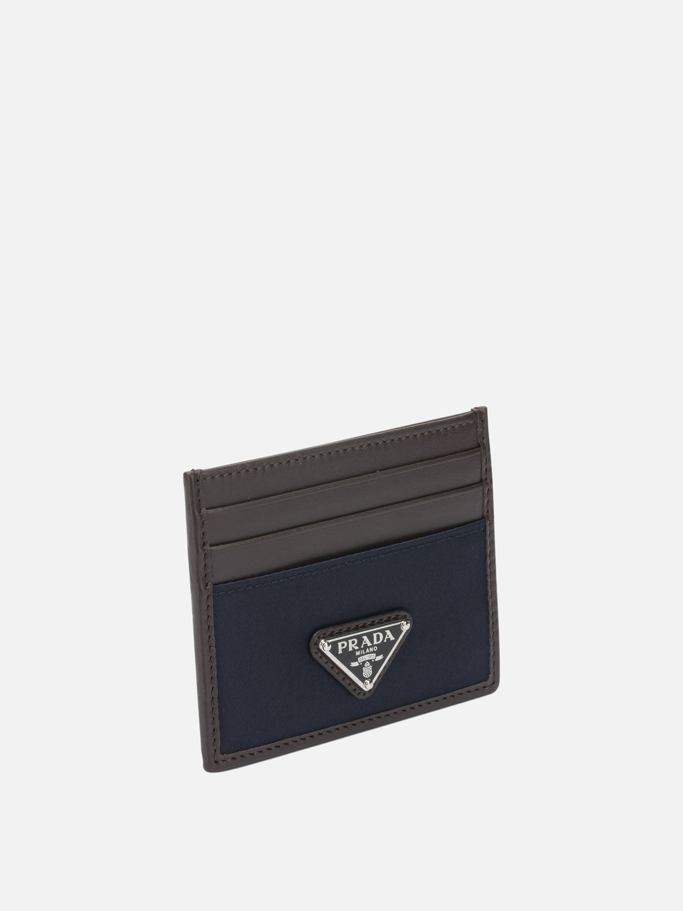 Card holders 100% recycled polyamide  Blue - Prada Men | PDP | VIETTI Online Store | thumbnail_2