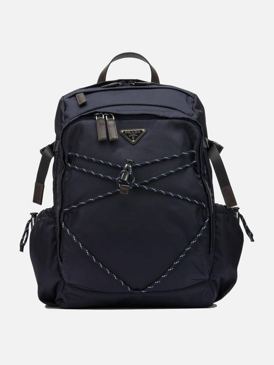 Casual backpacks 100% recycled polyamide  Blue - Prada Men | PDP | VIETTI Online Store 
