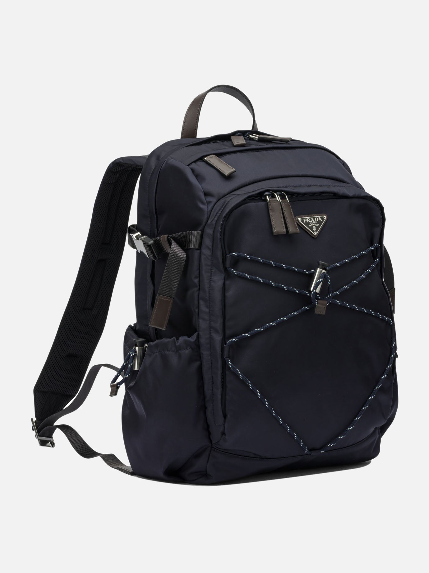 Casual backpacks 100% recycled polyamide  Blue - Prada Men | PDP | VIETTI Online Store | Zoom-Modal_2
