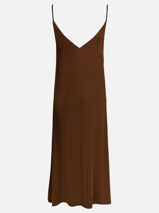 Long dresses Solid colour  Brown - Prada Women | PLP | VIETTI Online Store | 2

