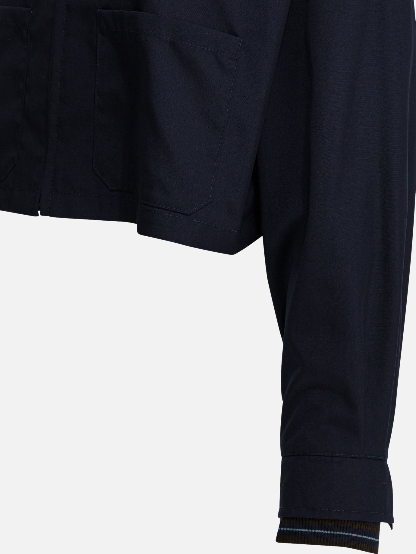 Overshirt jackets Logo  Blue - Prada Women | PDP | VIETTI Online Store | Zoom-Modal_4
