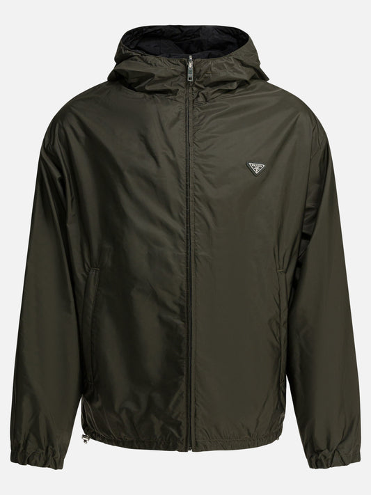 Windbreakers 100% recycled polyamide  Green - Prada Men | PLP | VIETTI Online Store 
