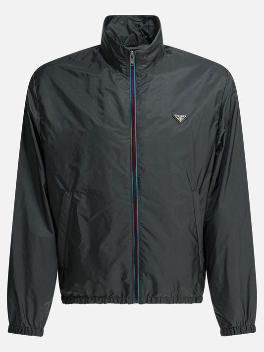 Windbreakers Logo  Grey - Prada Men | PLP | VIETTI Online Store 
