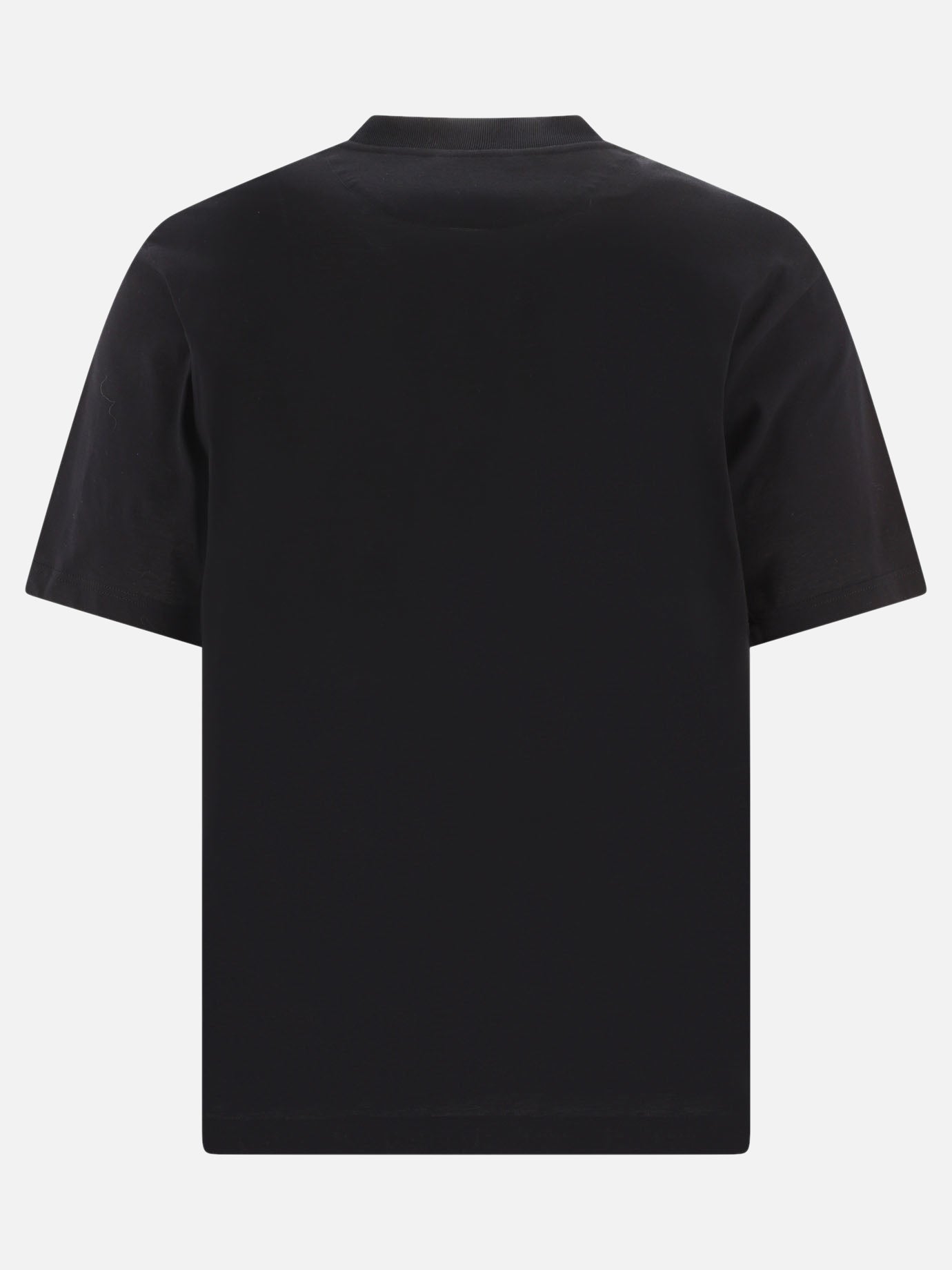 Crewneck t-shirts Logo  Black - Prada Men | PDP | VIETTI Online Store | thumbnail_2