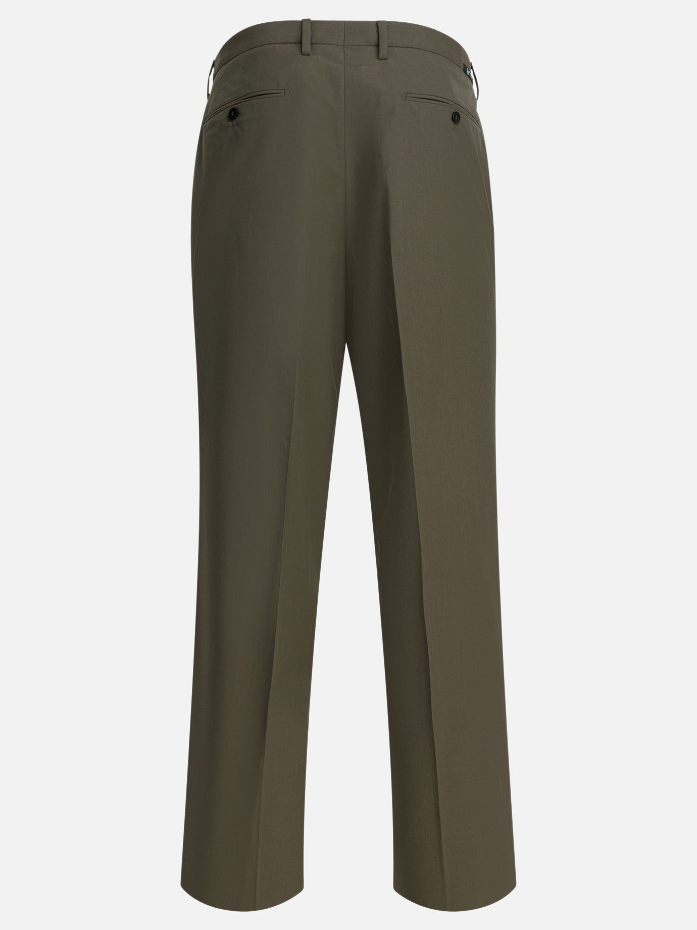 Tailored trousers Solid colour  Green - Prada Men | PDP | VIETTI Online Store | Zoom-Modal_2
