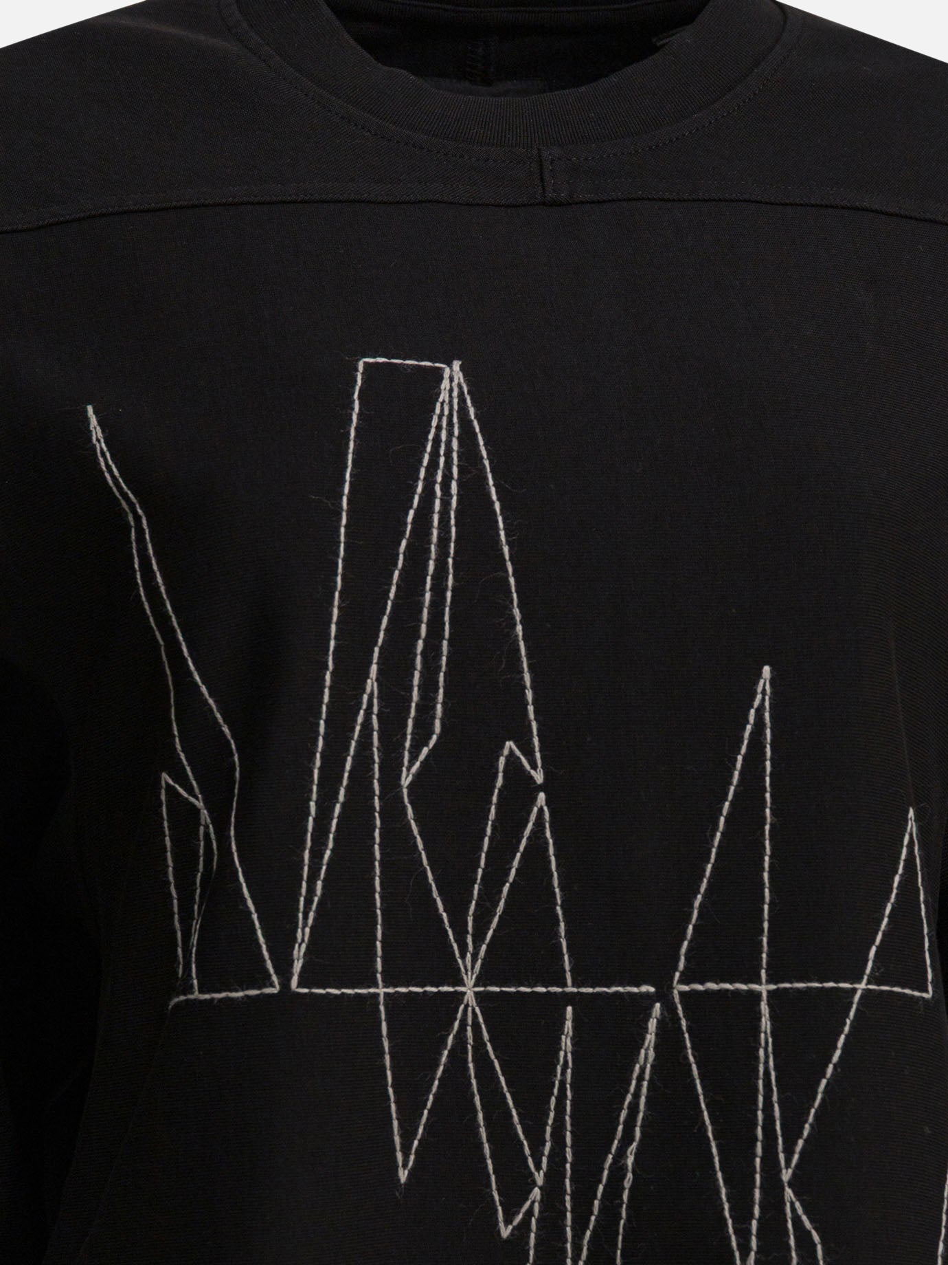 Crewneck t-shirts Graphics  Black - Rick Owens Women | PDP | VIETTI Online Store | thumbnail_3