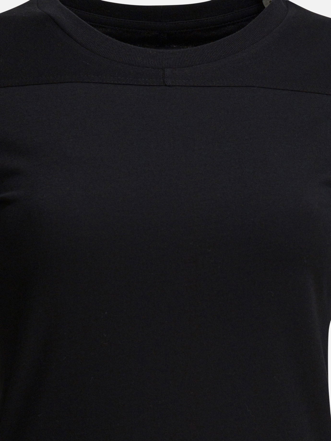 Crewneck t-shirts Solid colour  Black - Rick Owens Women | PDP | VIETTI Online Store | thumbnail_3