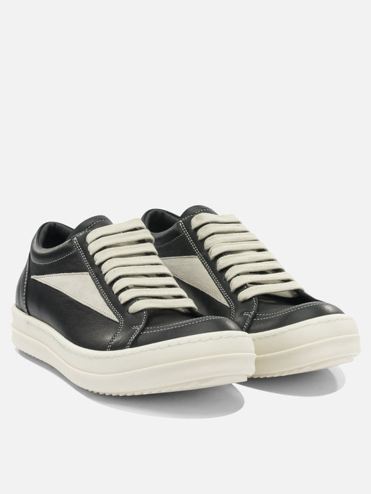 Low top sneakers 100% cow leather - 100% thermoplastic rubber  Black - Rick Owens Women | PDP | VIETTI Online Store | 2

