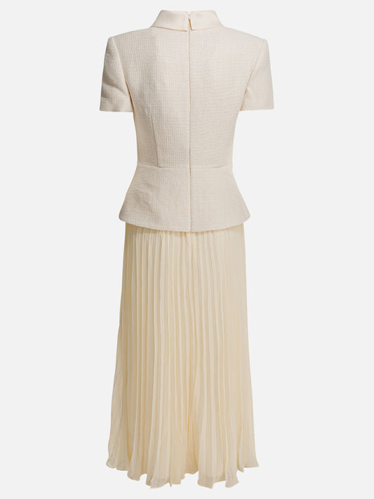 Midi dresses Solid colour  White - Self-portrait Women | VIETTI Online Store | 2
