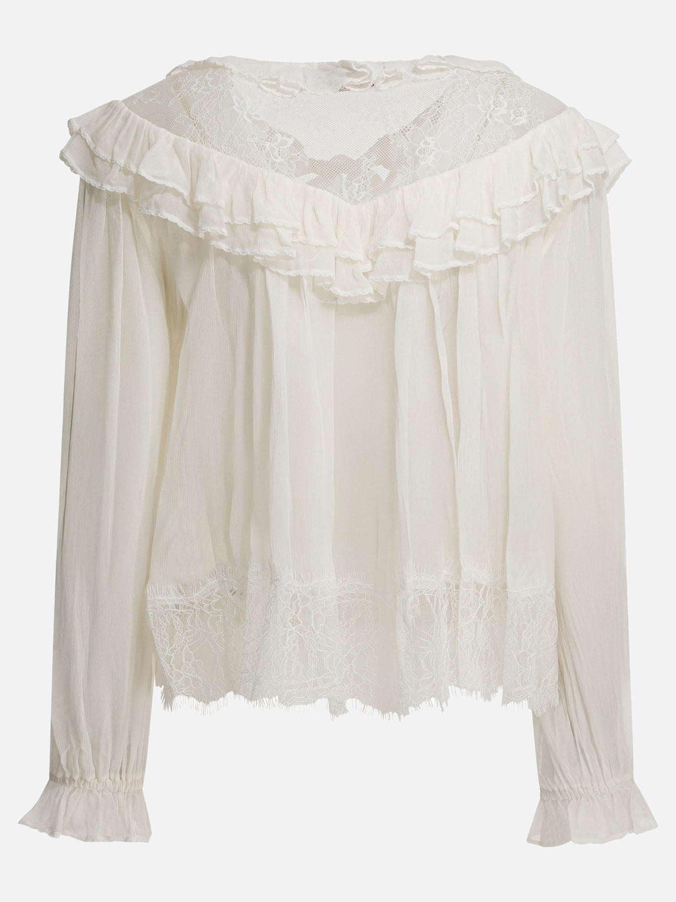 Blouses Solid colour  White - Self-portrait Women | PDP | VIETTI Online Store | Zoom-Modal_2
