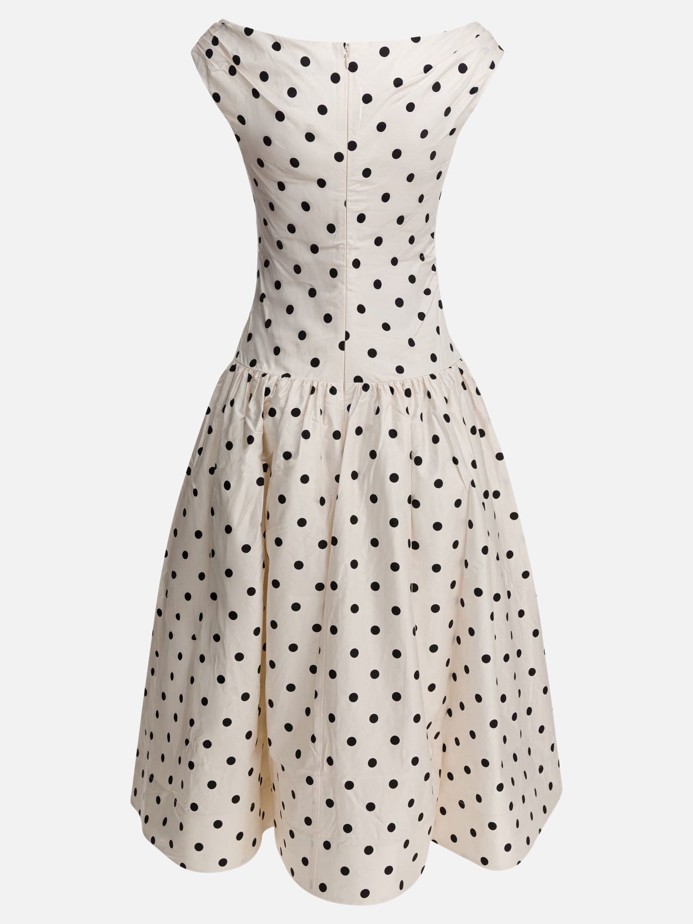 Midi dresses Polka dots  White - Self-portrait Women | PDP | VIETTI Online Store | thumbnail_2