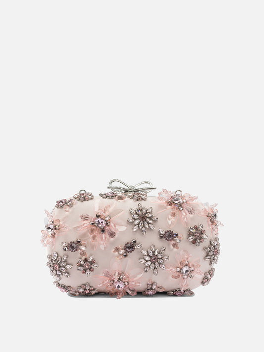Pouch 97% polyester 3% elastane  Pink - Self-portrait Women | PDP | VIETTI Online Store 
