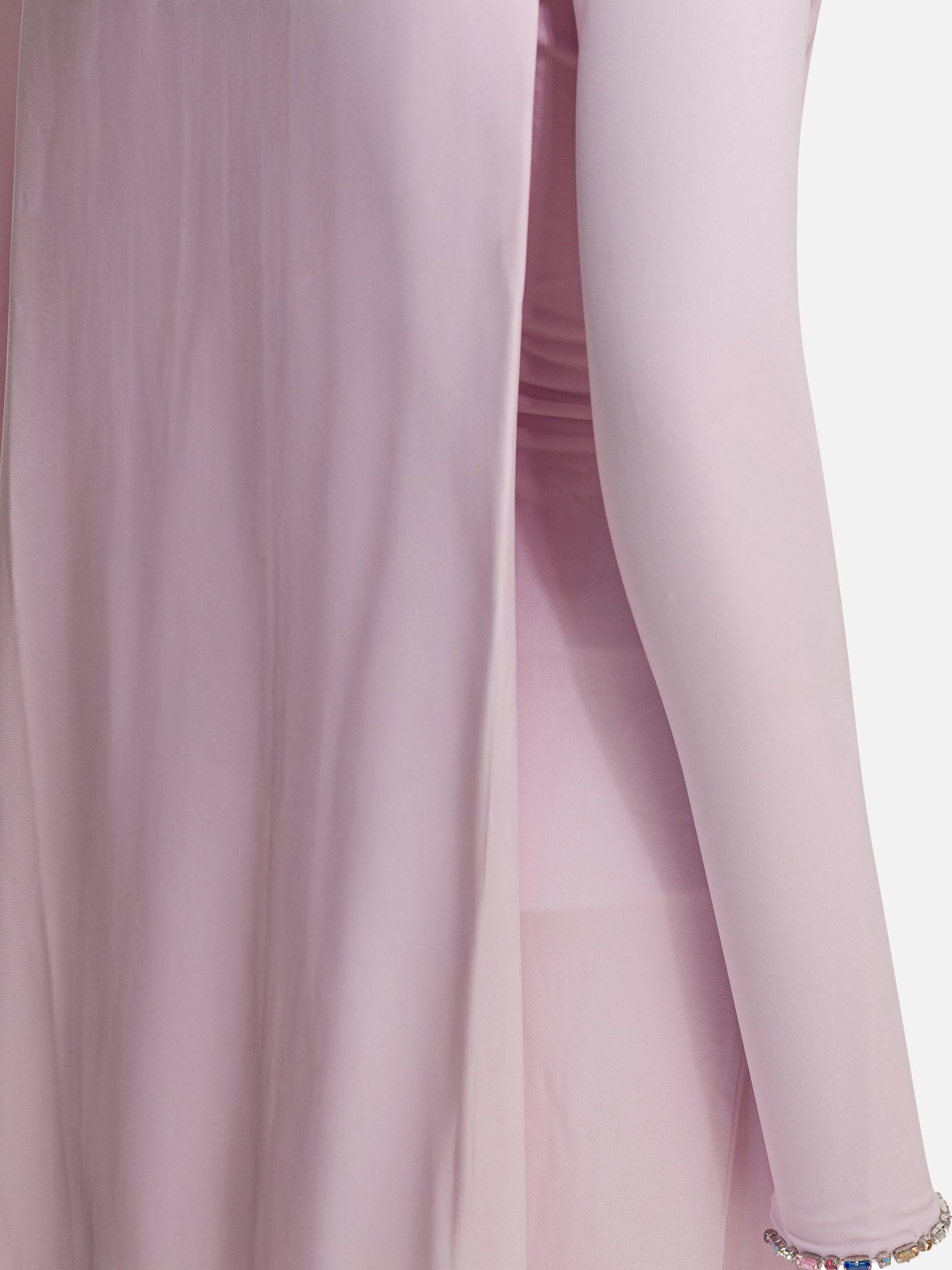 Long dresses Solid colour  Pink - Self-portrait Women | PDP | VIETTI Online Store | thumbnail_4