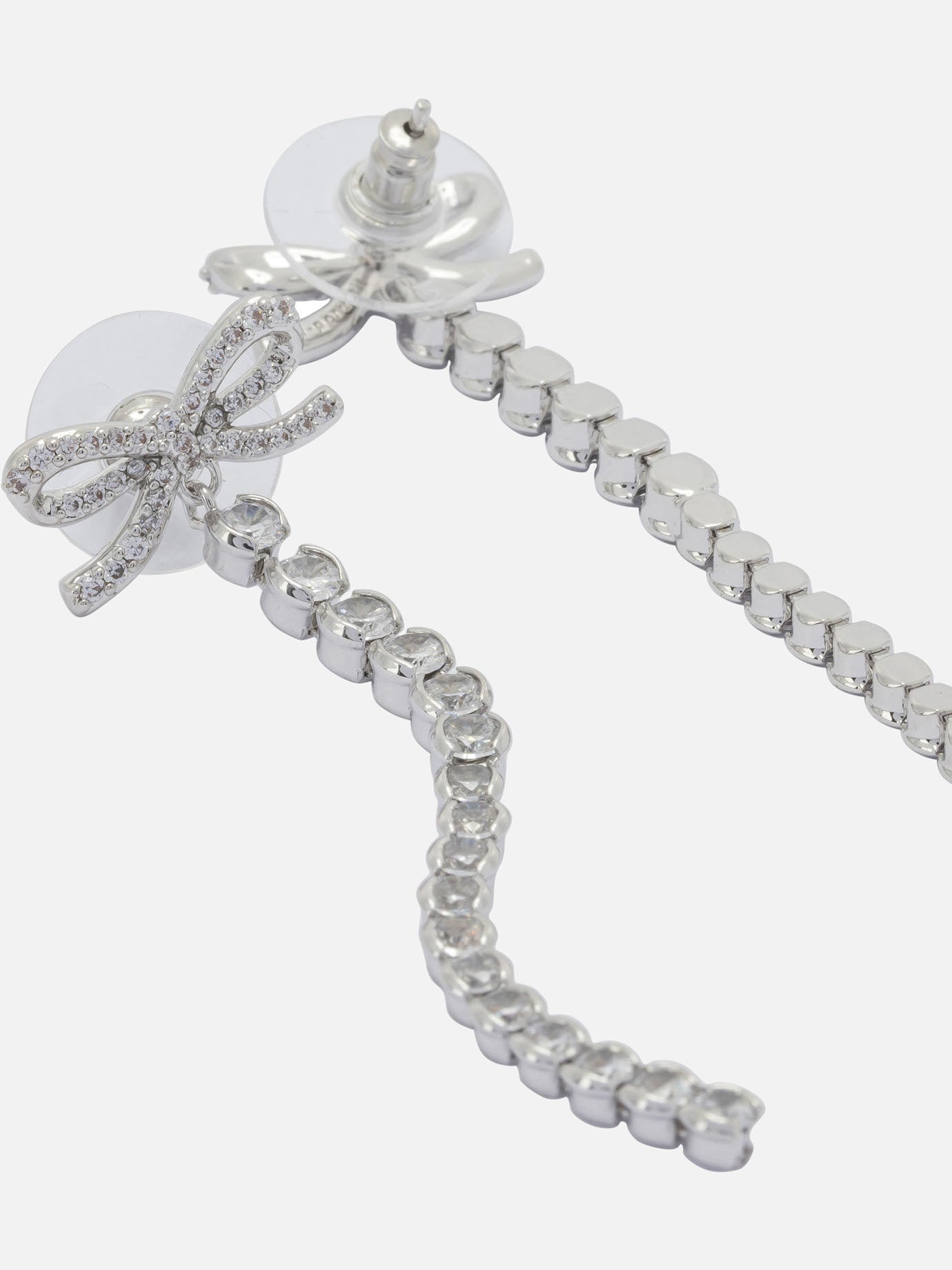 Earrings 100% brass  Silver - Self-portrait Women | PDP | VIETTI Online Store | Zoom-Modal_2
