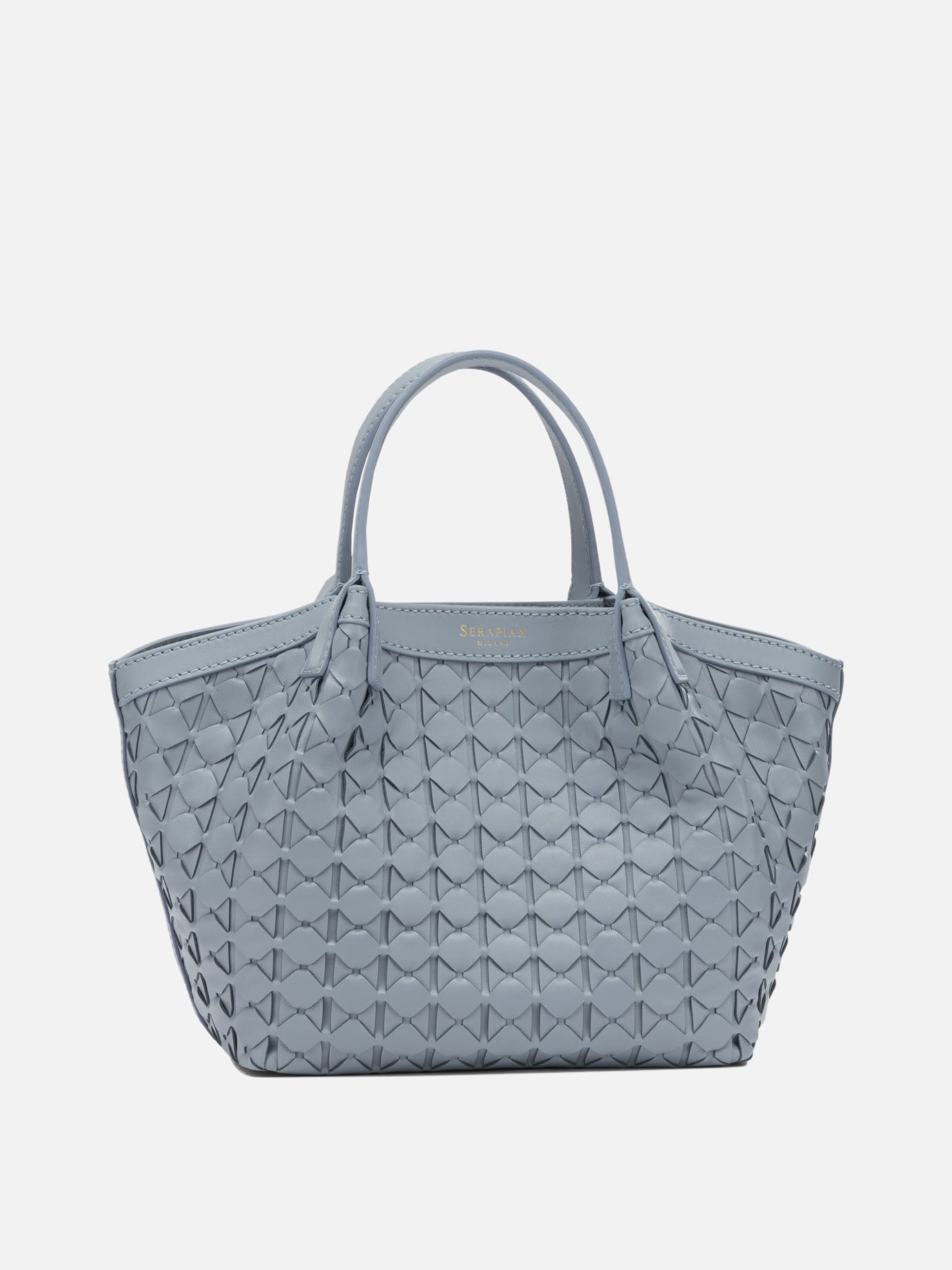 Small bags 100% nappa leather  Light blue - Serapian Women | PDP | VIETTI Online Store | Zoom-Modal
