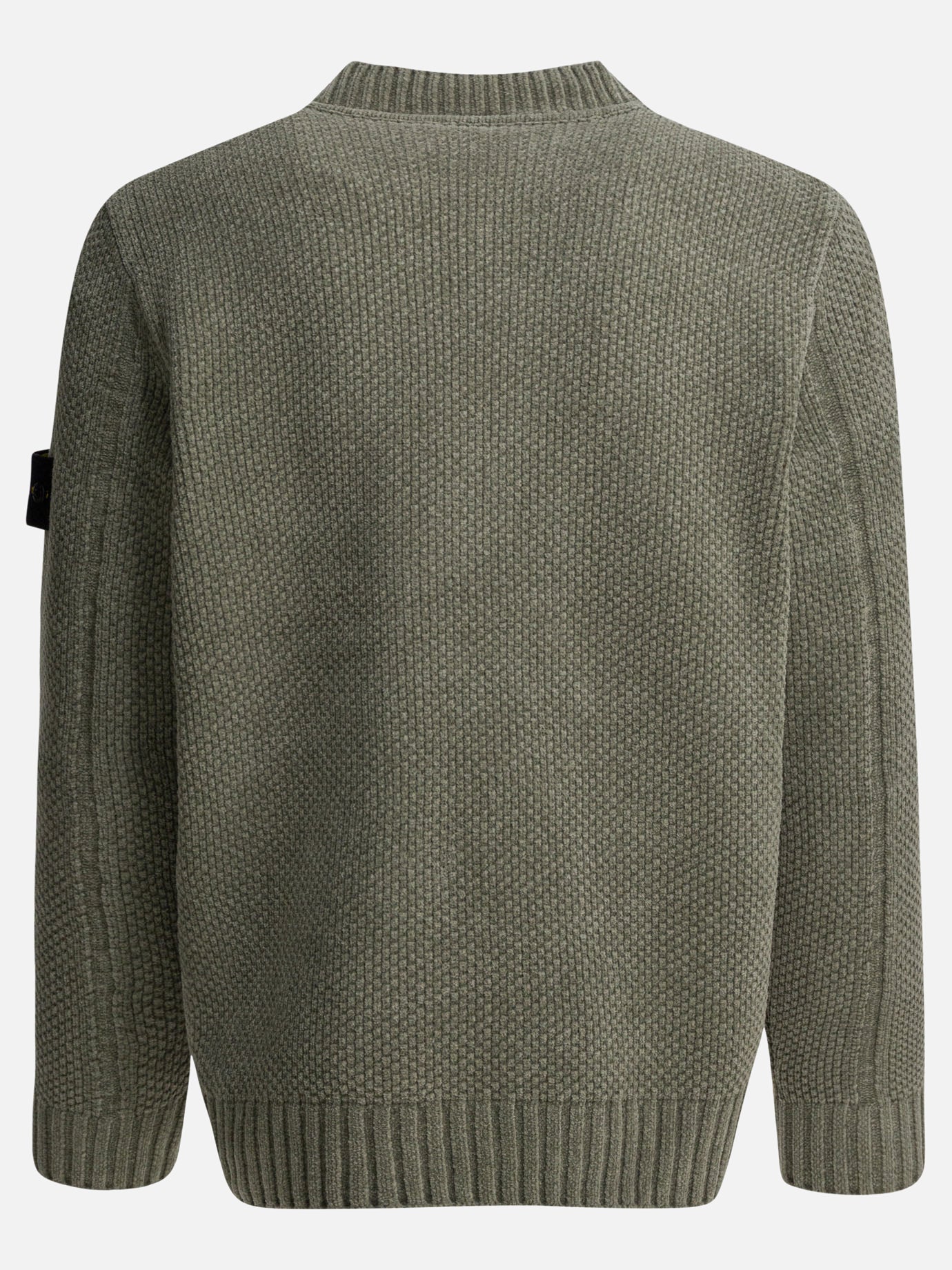 Crewneck sweaters Solid colour  Green - Stone Island Men | PDP | VIETTI Online Store | Zoom-Modal_2
