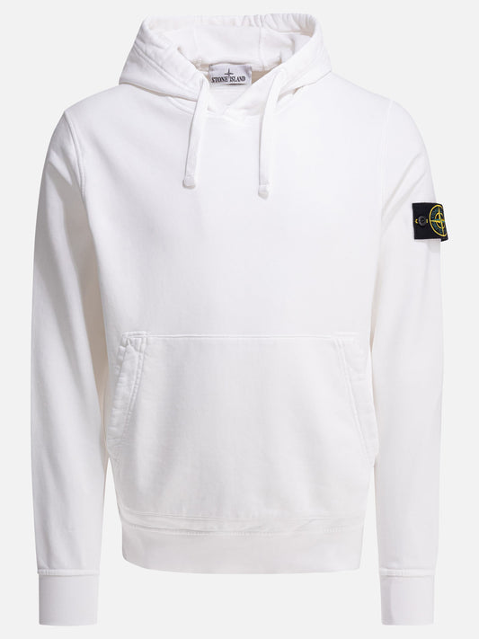 Hoodies Logo  White - Stone Island Men | VIETTI Online Store 
