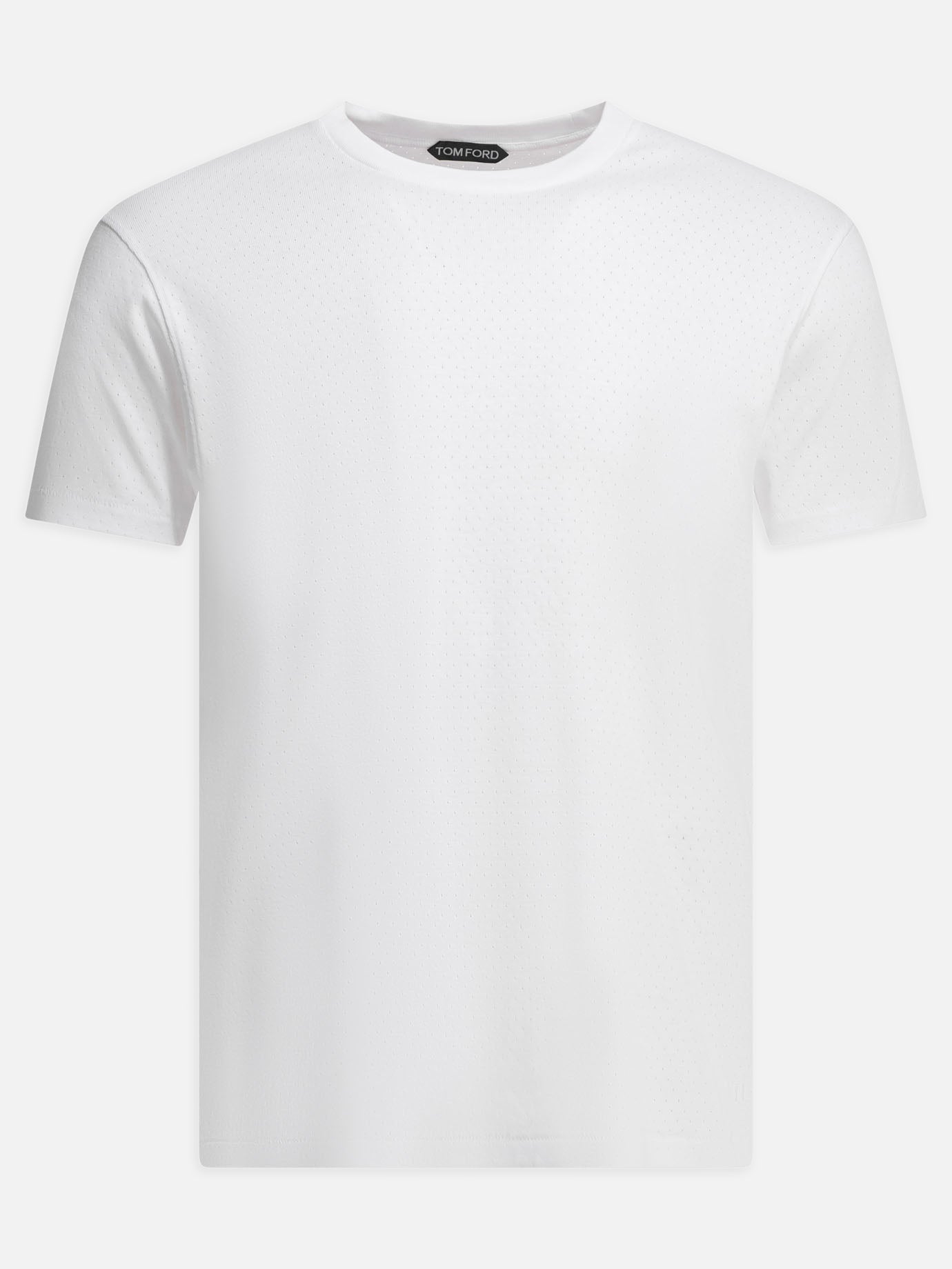 Crewneck t-shirts 100% cotton  White - Tom Ford Men | PDP | VIETTI Online Store | thumbnail