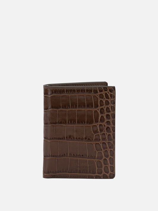 Card holders 100% calf leather  Brown - Tom Ford Men | PLP | VIETTI Online Store 
