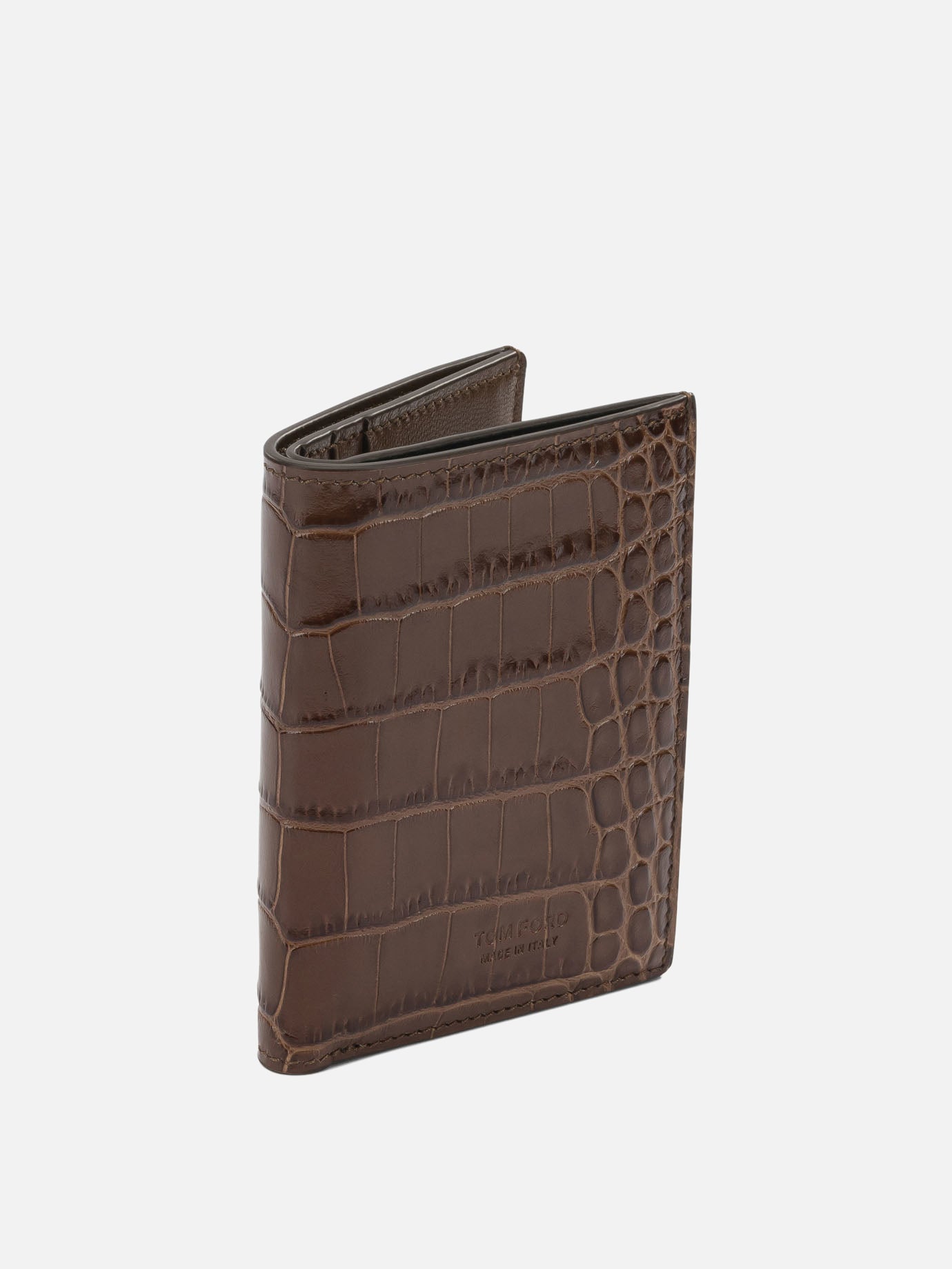 Card holders 100% calf leather  Brown - Tom Ford Men | PDP | VIETTI Online Store | Zoom-Modal_2
