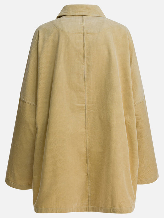 Overshirt jackets Solid colour  Beige - Toteme Women | PDP | VIETTI Online Store | 2
