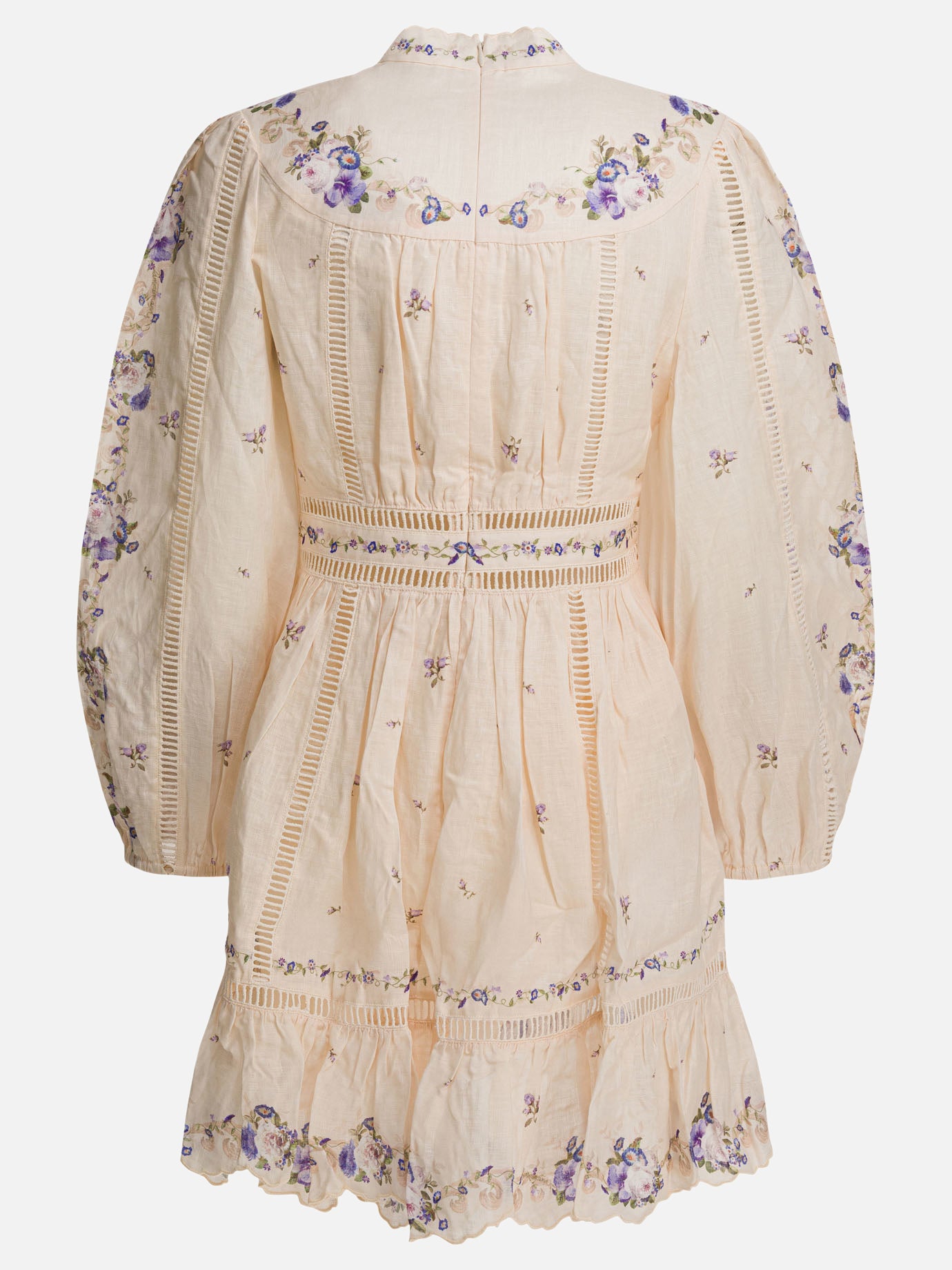 Mini dresses Floral  Yellow - Zimmermann Women | PDP | VIETTI Online Store | Zoom-Modal_2
