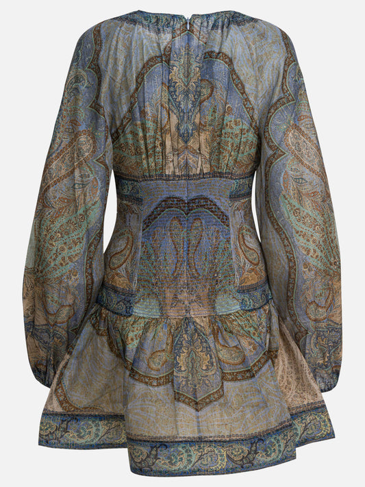 Mini dresses Paisley  Blue - Zimmermann Women | PLP | VIETTI Online Store | 2
