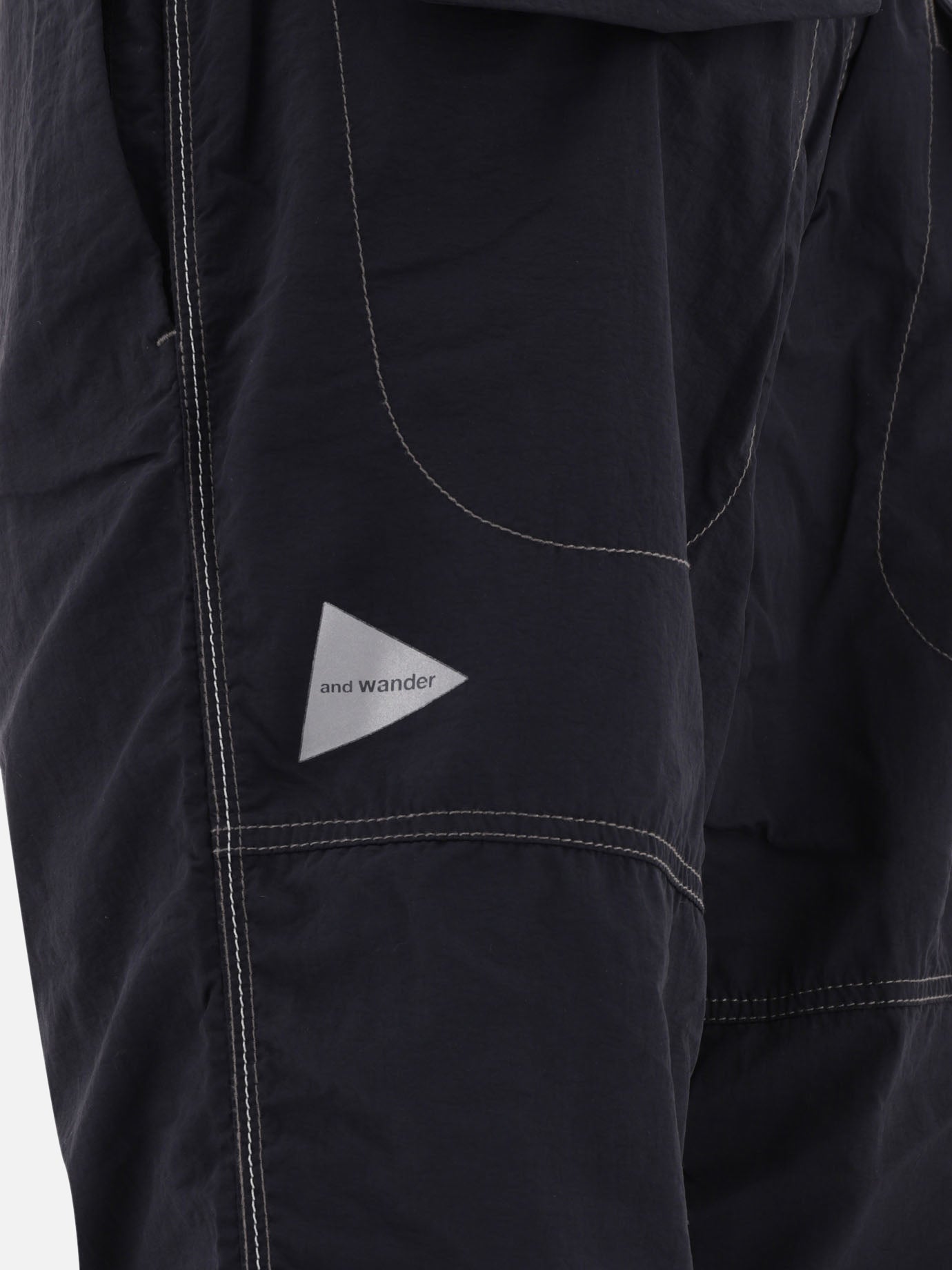 Technical trousers 100% nylon  Black - and Wander Men | PDP | VIETTI Online Store | Zoom-Modal_4
