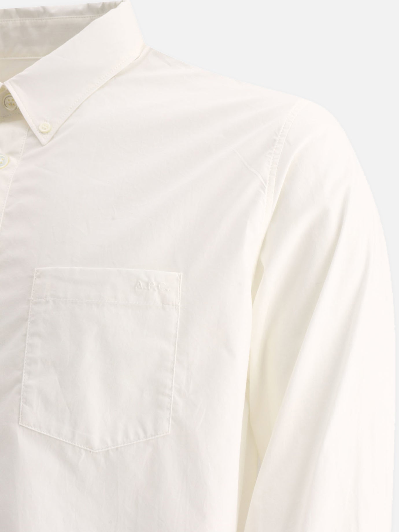 Formal shirts 100% cotone  White - A.P.C. Men | PDP | VIETTI Online Store | Zoom-Modal_4

