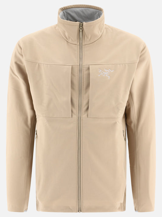 Technical jackets 49% polyester 35% nylon 16% elastane  Beige - Arc'teryx Men | PLP | VIETTI Online Store 
