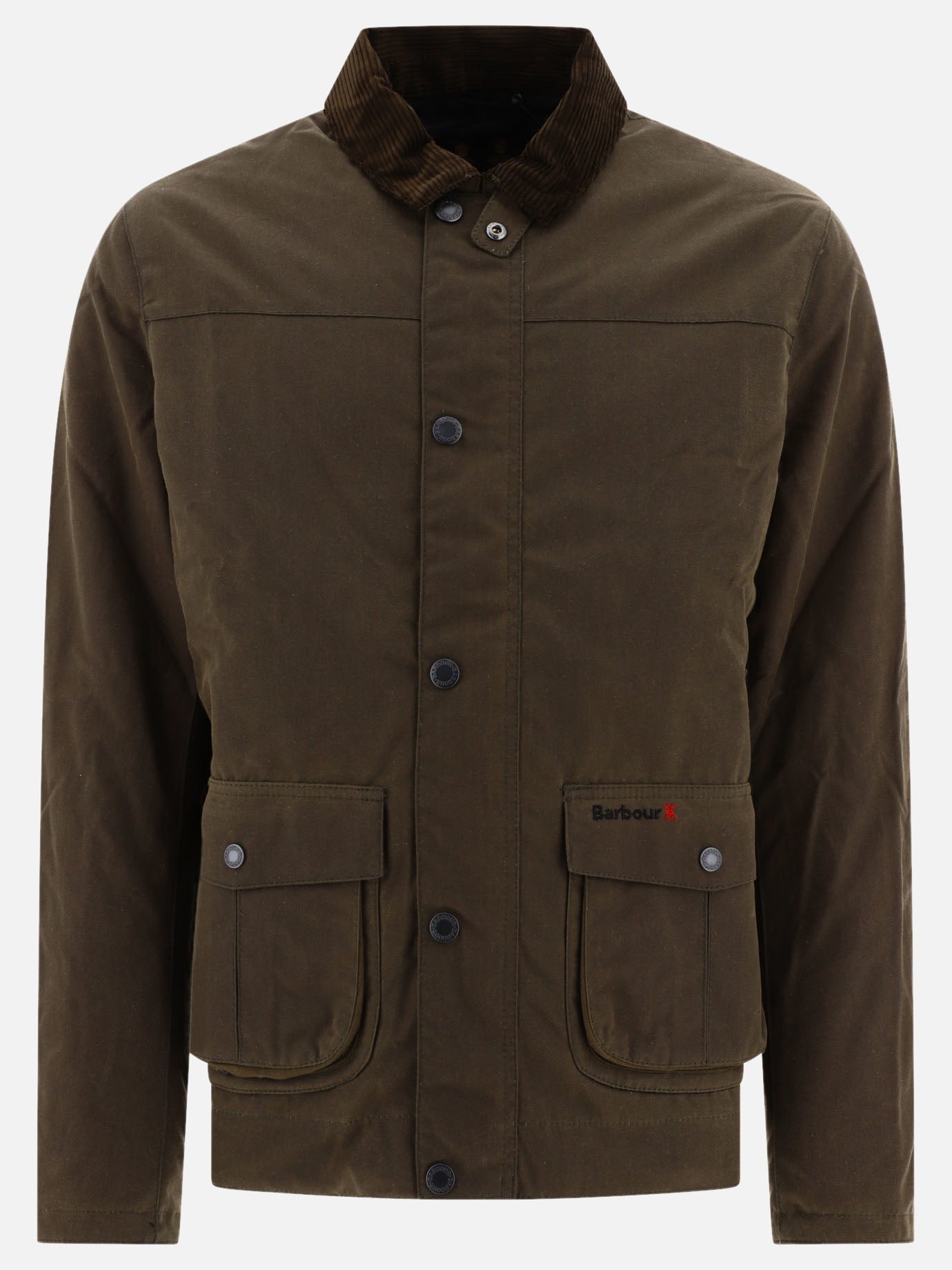 Quilted & Utility Jackets 100% cotone cerato  Green - Barbour Men | PDP | VIETTI Online Store | thumbnail