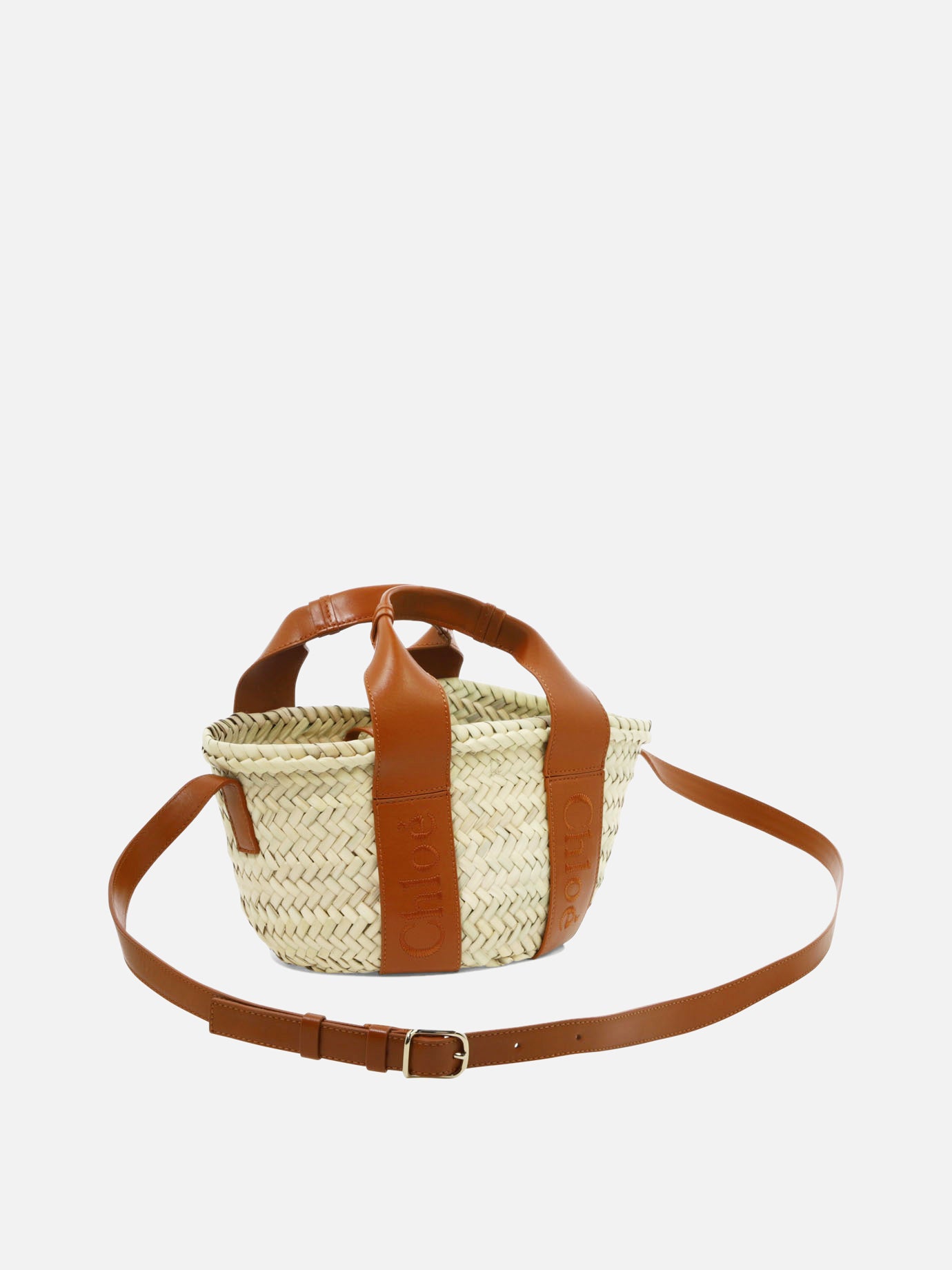 Small bags 70% rafia 30% pelle di vitello  Brown - Chloé Women | PDP | VIETTI Online Store | Zoom-Modal_2

