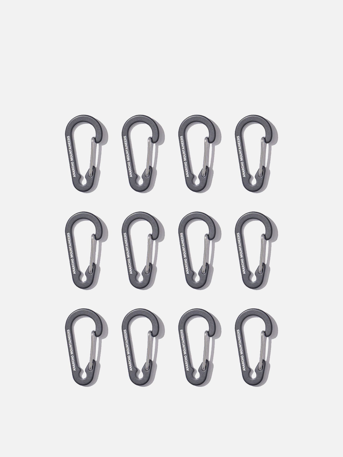 "Anarcho Mountaineers" micro carabiners