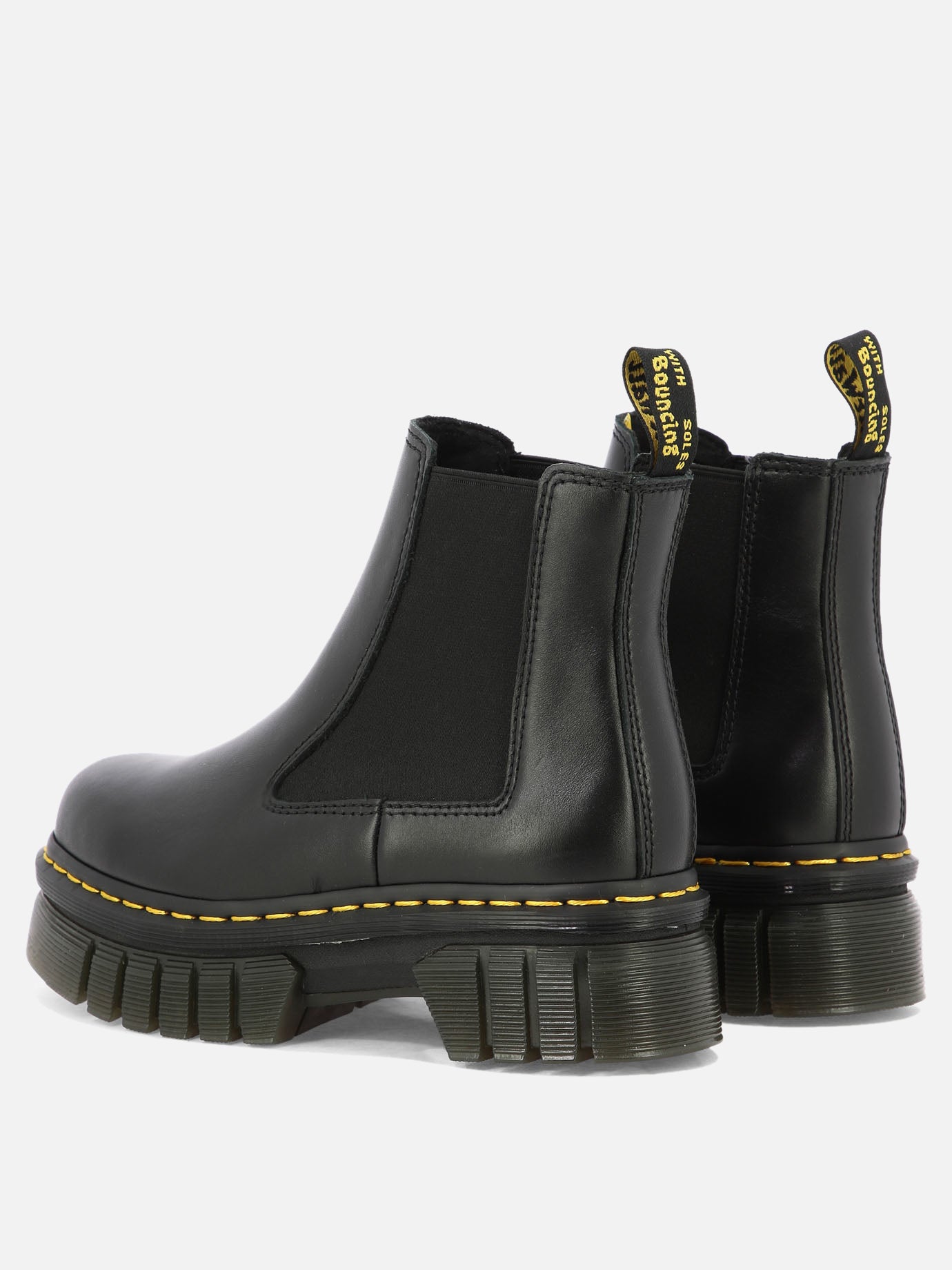 Chelsea boots 100% leather - 100% rubber  Black - Dr. Martens Women | PDP | VIETTI Online Store | thumbnail_4