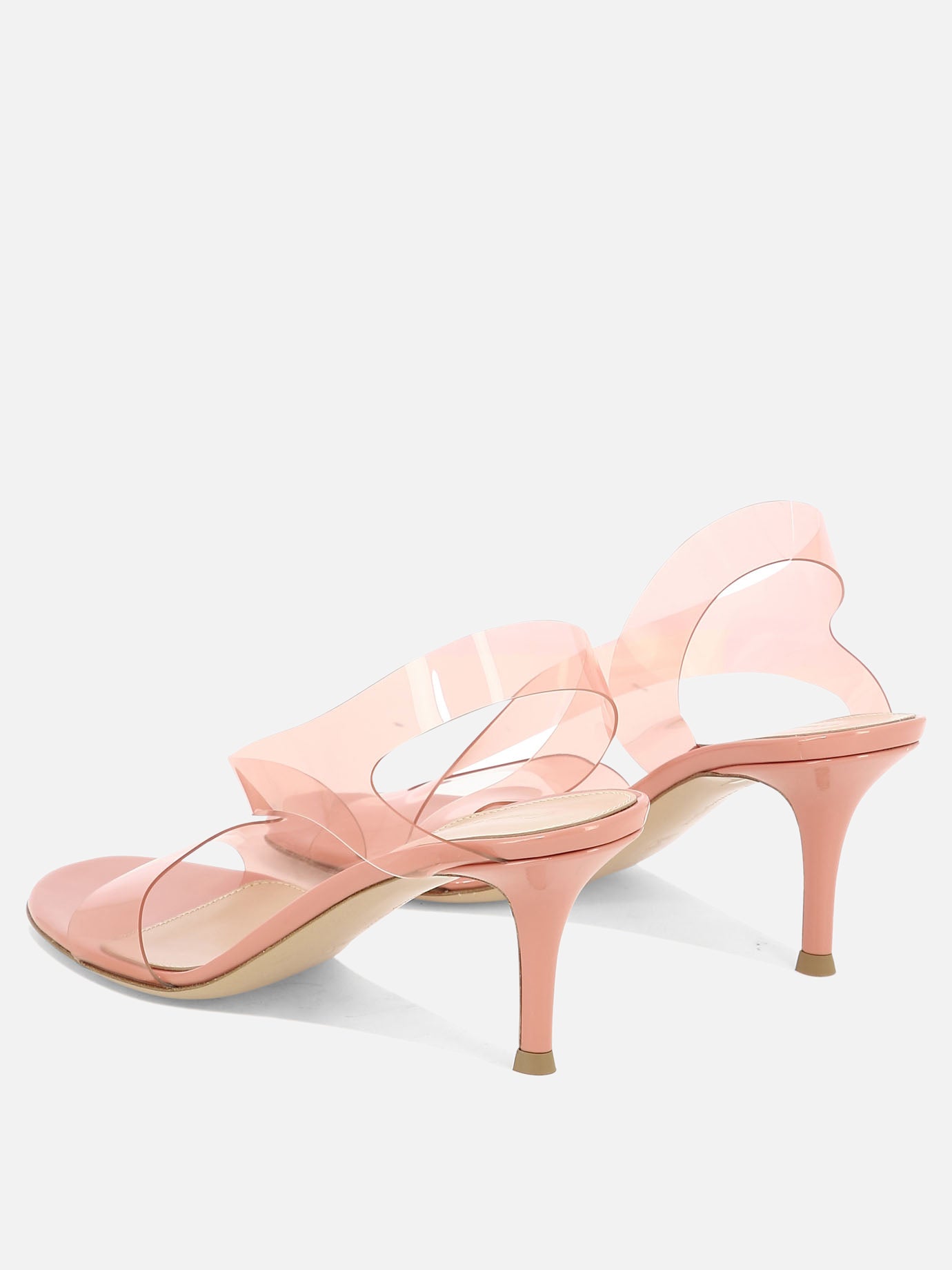 Heeled sandals 100% tpu - 100% cuoio  Pink - Gianvito Rossi Women | PDP | VIETTI Online Store | thumbnail_4