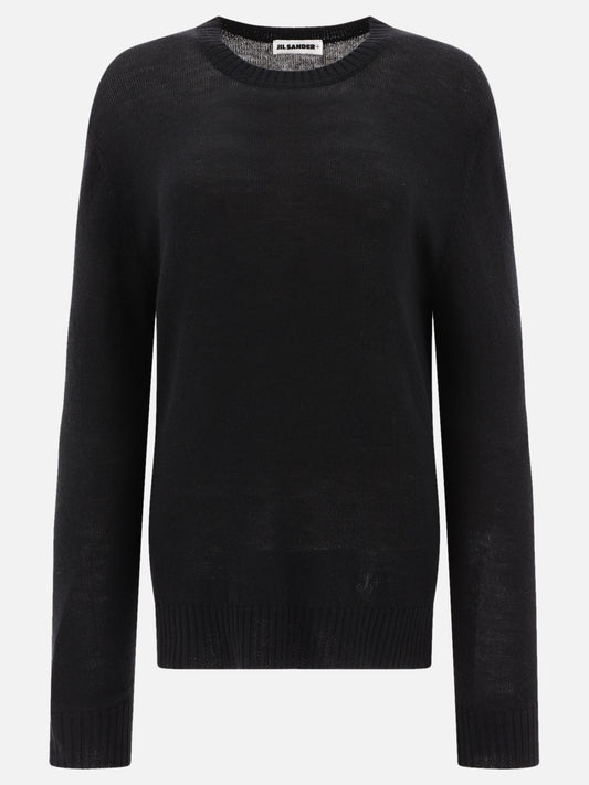 Crewneck sweaters 100% lana  Black - Jil Sander Women | PLP | VIETTI Online Store 
