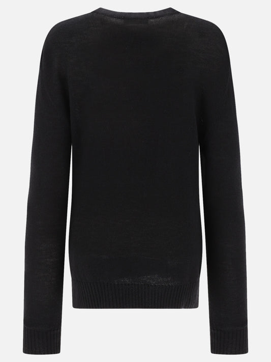 Crewneck sweaters 100% lana  Black - Jil Sander Women | PLP | VIETTI Online Store | 2
