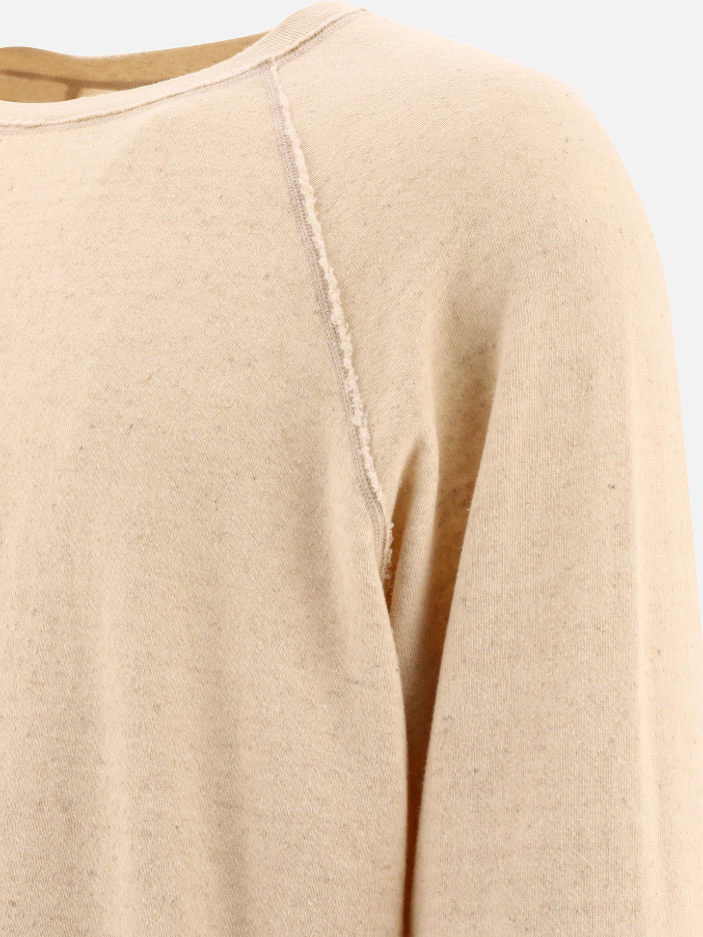 Crewnecks 70% cotone 30% lino  Beige - KAPITAL Men | PDP | VIETTI Online Store | Zoom-Modal_4
